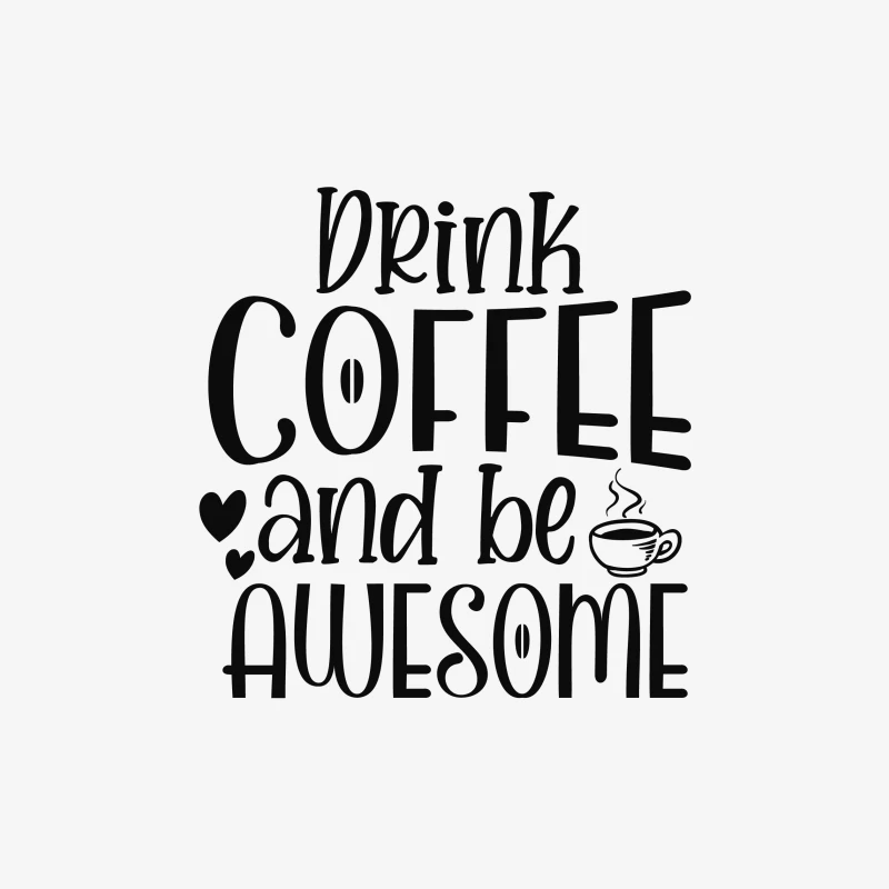 Citation Inspirante sur le Café Homme Sweat-shirt à enfiler