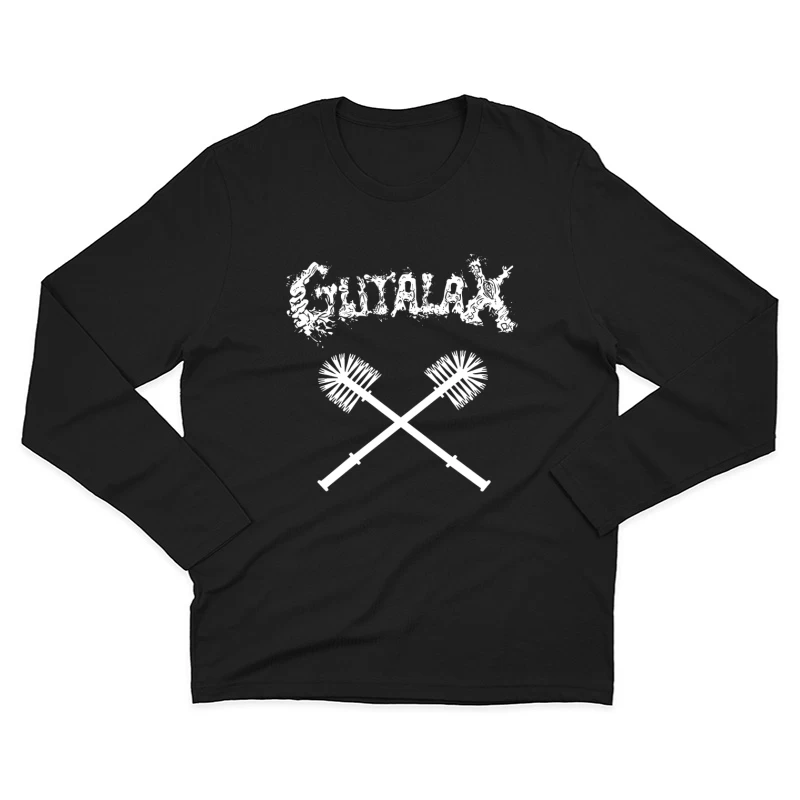 Gutalax Toilet Brushes Male Long Sleeve T-Shirt