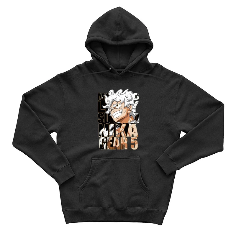 Monkey D. Luffy Gear 5 Design Herren Pullover Hoodie