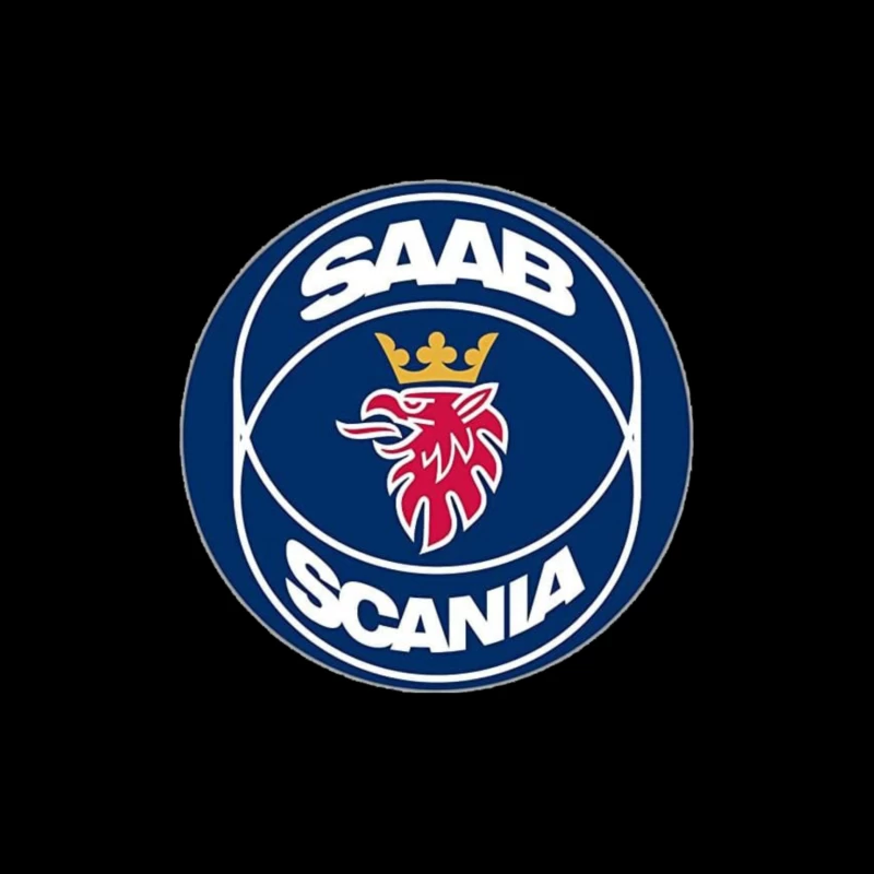 Classic Saab badge Tapestry