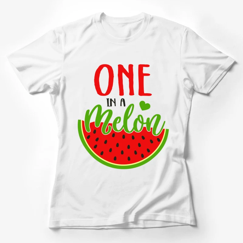 Motif de pastèque unique et mignon Femme T-Shirt