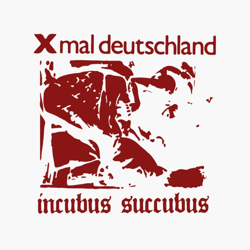 Xmal Deutschland Incubus Succubus Gothic Rock Band Cotton Tote Bag