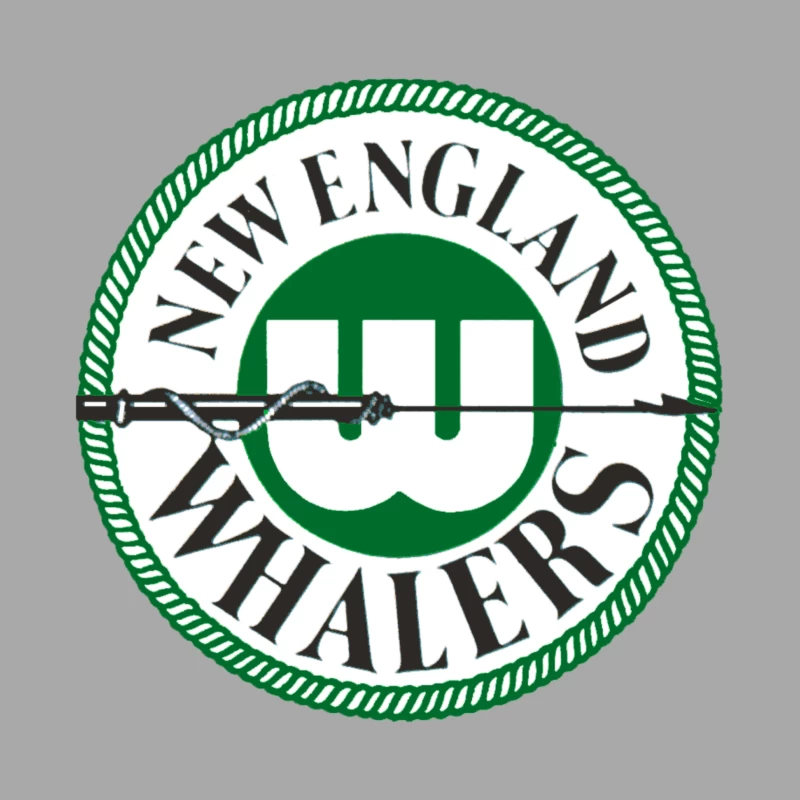 New England Whalers Male Pullover Hoodie