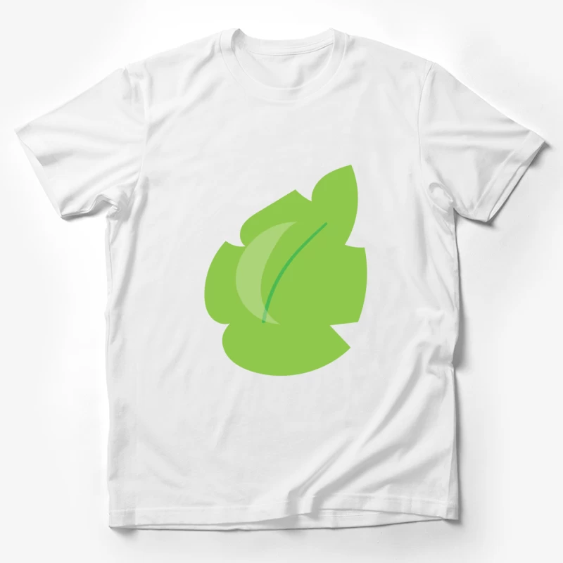 Icône de feuille verte Homme T-Shirt