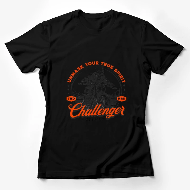 Motorrad-Abenteuer-Herausforderung Damen T-Shirt