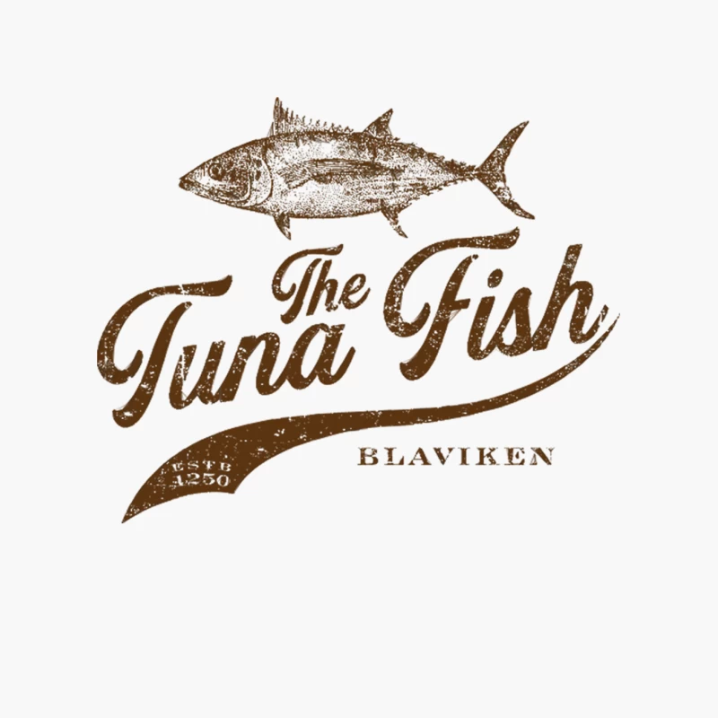 The Tuna FIsh Cotton Tote Bag