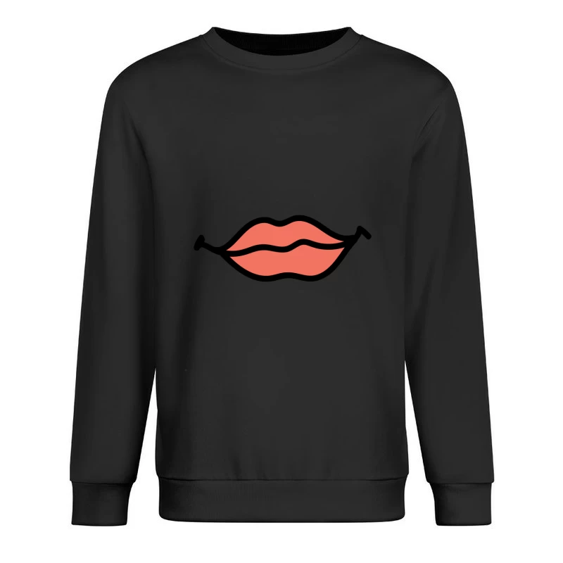 Design de lèvres modernes Homme Sweat-shirt à enfiler