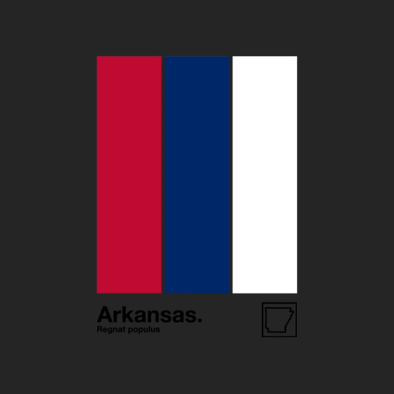 Arkansas   Original Minimalist Artwork Poster Design Male Pullover Sweatshirt