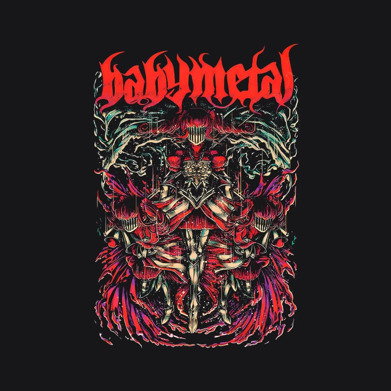 Babymetal Retro Male Pullover Hoodie