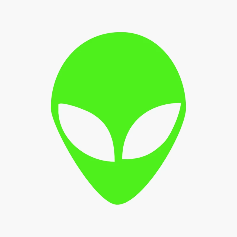 uomo ALIENO ufo stampa VERDE FLUO divertente MITICHE Cotton Tote Bag