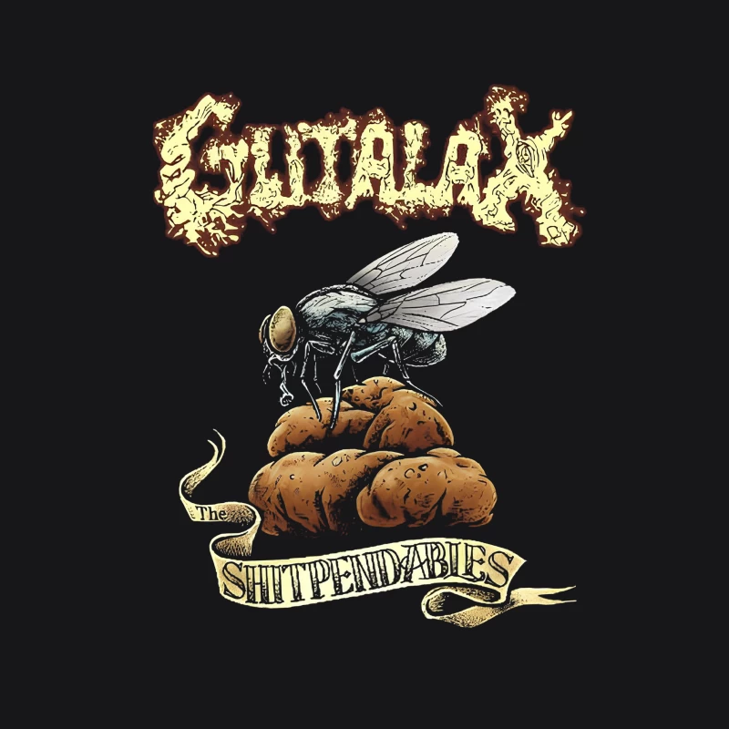 Gutalax The Shitpendables Female Pullover Hoodie