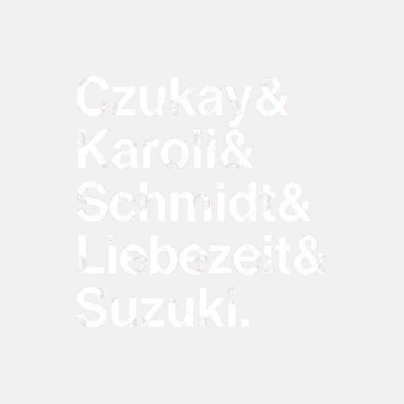CAN  Krautrock Names List Design Male Tank Top