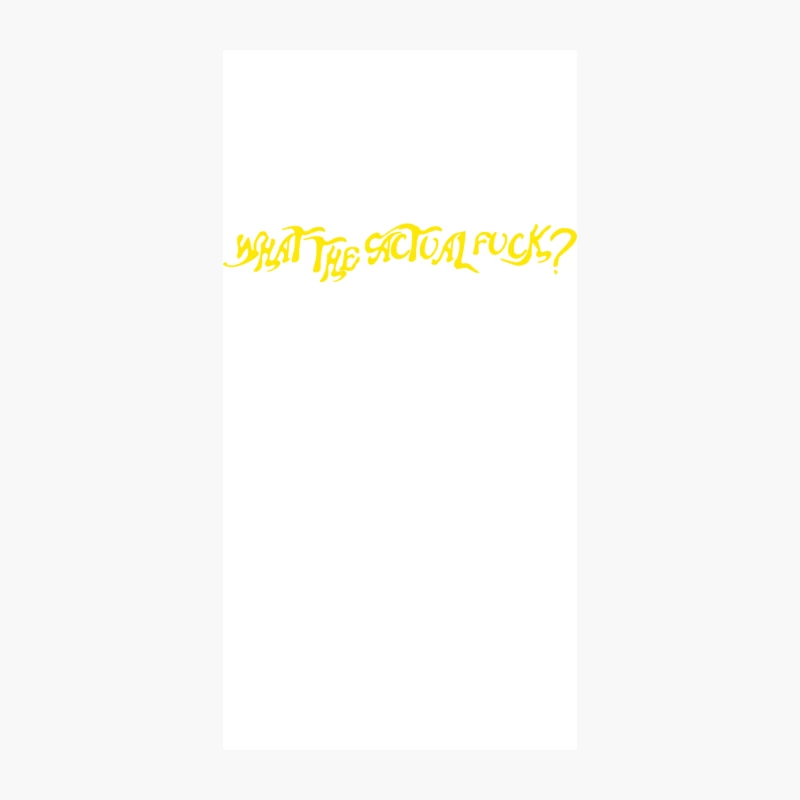 what the fuck iPhone Case