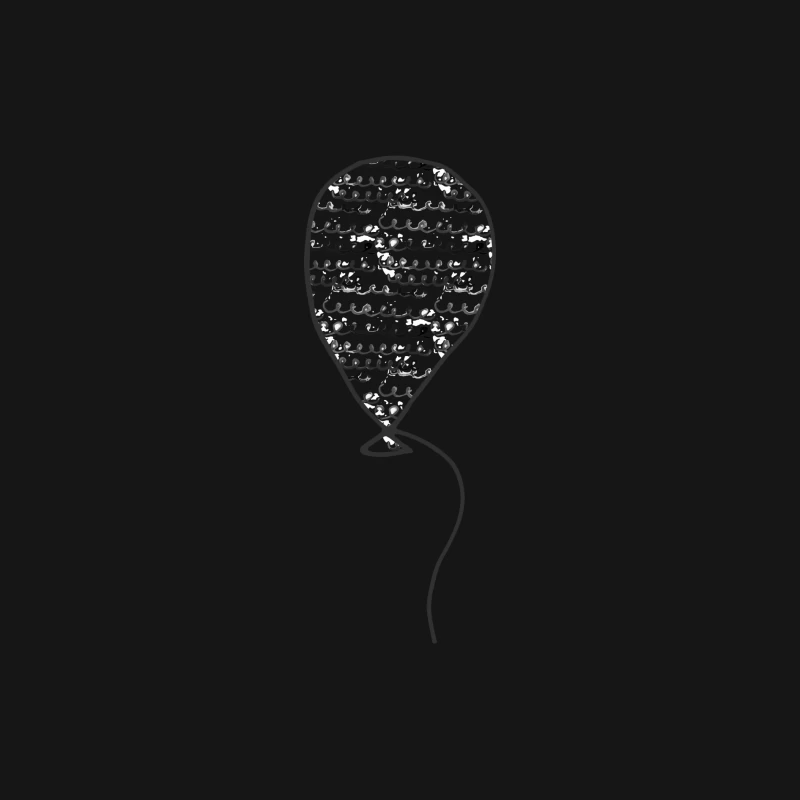 Ballon en Motif Intriqué Homme Manches Longues T-Shirt