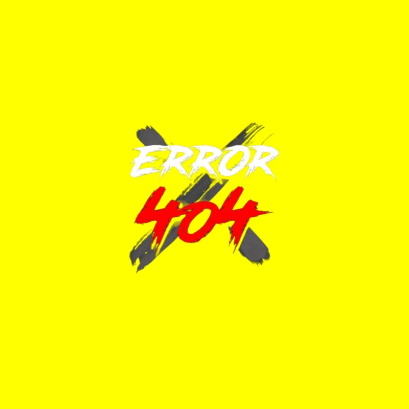 Error 404 Graphic Design Pin
