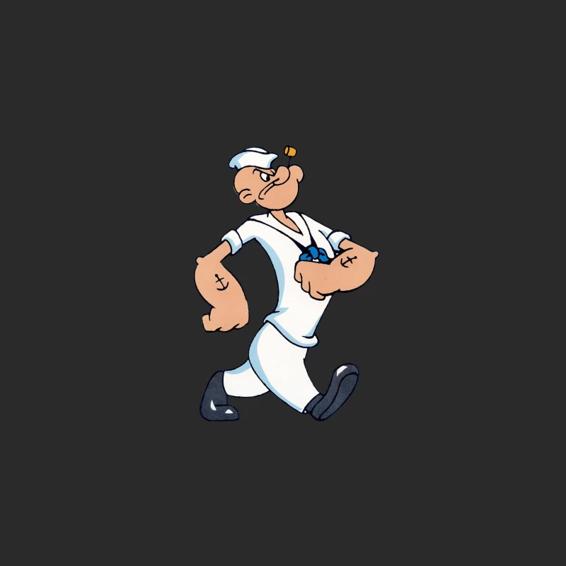 5 POPEYE THE SAILOR MAN Baseball Cap