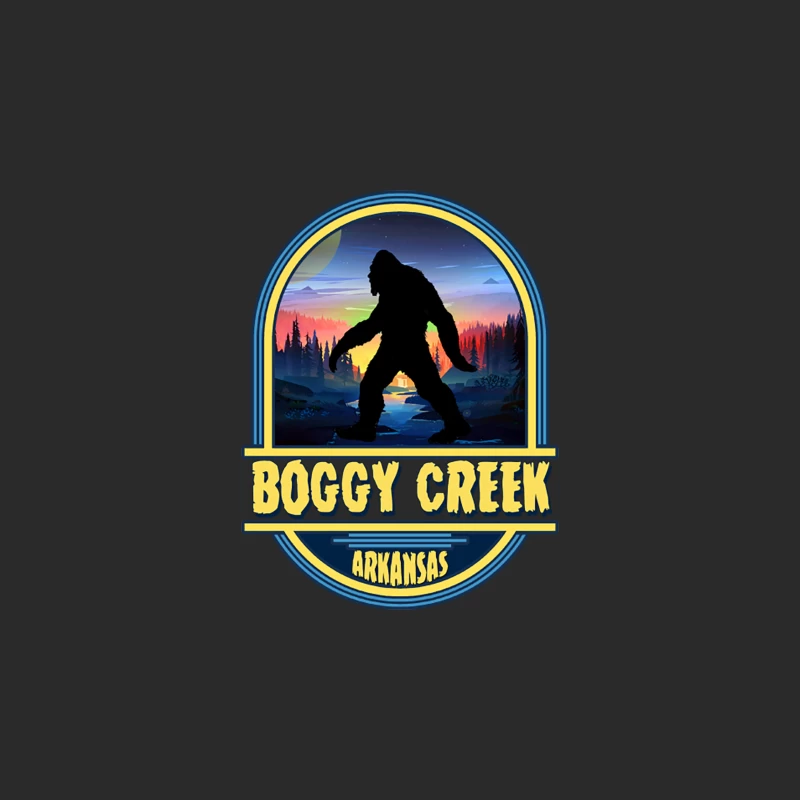 Boggy Creek, Arkansas travel badge Baseball Cap