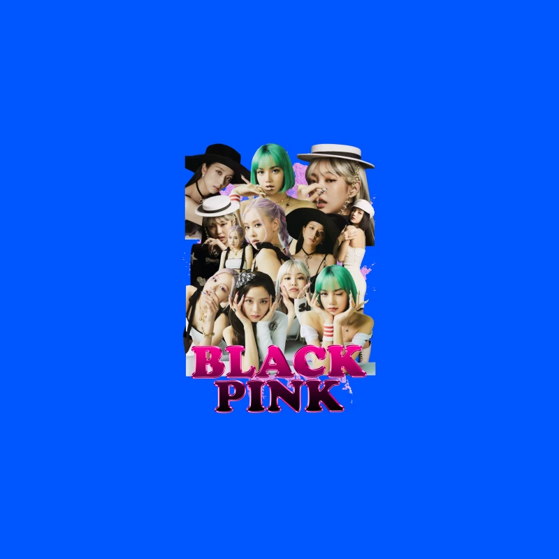 BLACKPINK: K-pop Girl Group Fashion Poster Desk Mat