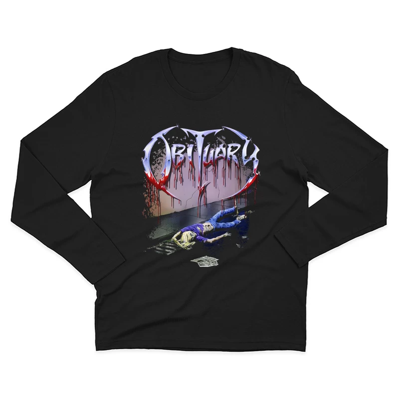 Obituary Slowly We Rot 3 Male Long Sleeve T-Shirt