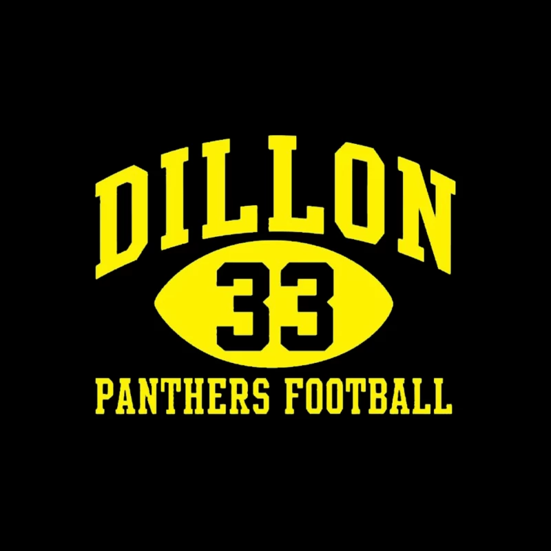 Dillon High Panthers Football 2006 Mouse Pad