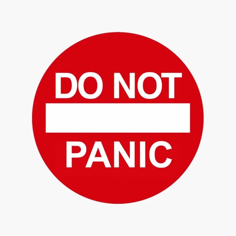 Do Not Panic Cotton Tote Bag