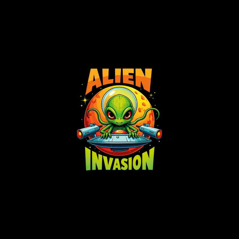Retro Pixel Alien Invasion – Vibrant 8-bit Extraterrestrial Style! Travel Mug
