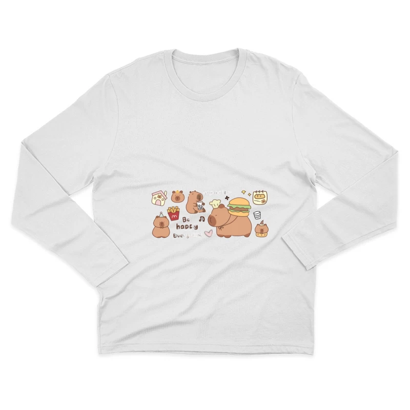  Homme Manches Longues T-Shirt