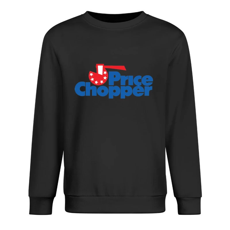 Price Chopper Supermarket Retail Logo Design Male Pullover Sweatshirt