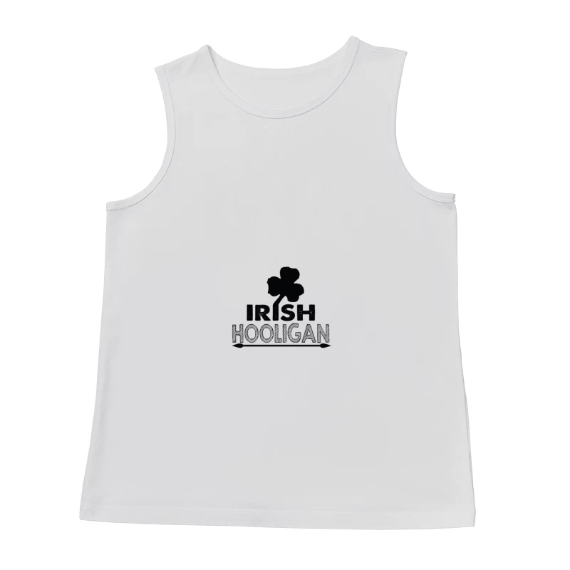 Design de lutin irlandais avec trèfle Homme Débardeur