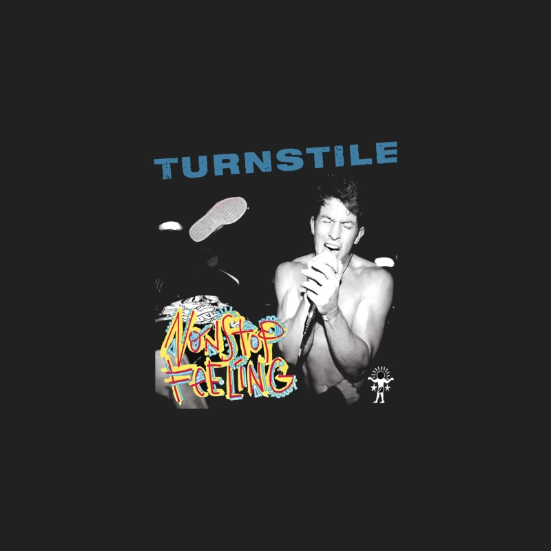 Turnstile: Nonstop Feeling Album Cover with Graffiti Art Bucket Hat