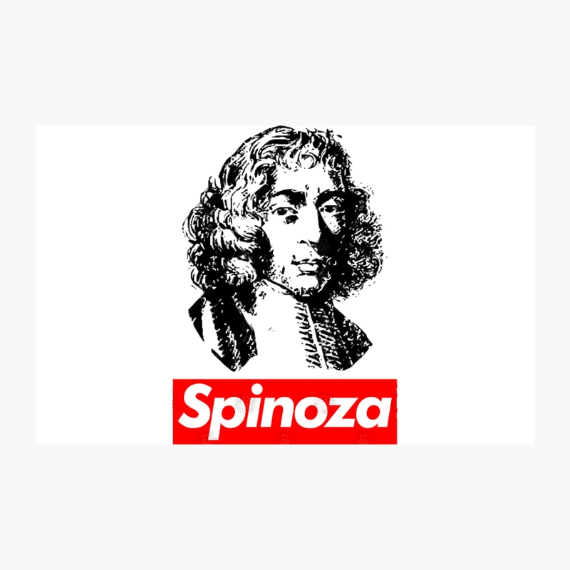Baruch Spinoza Philosopher Swag Design Travel Mug