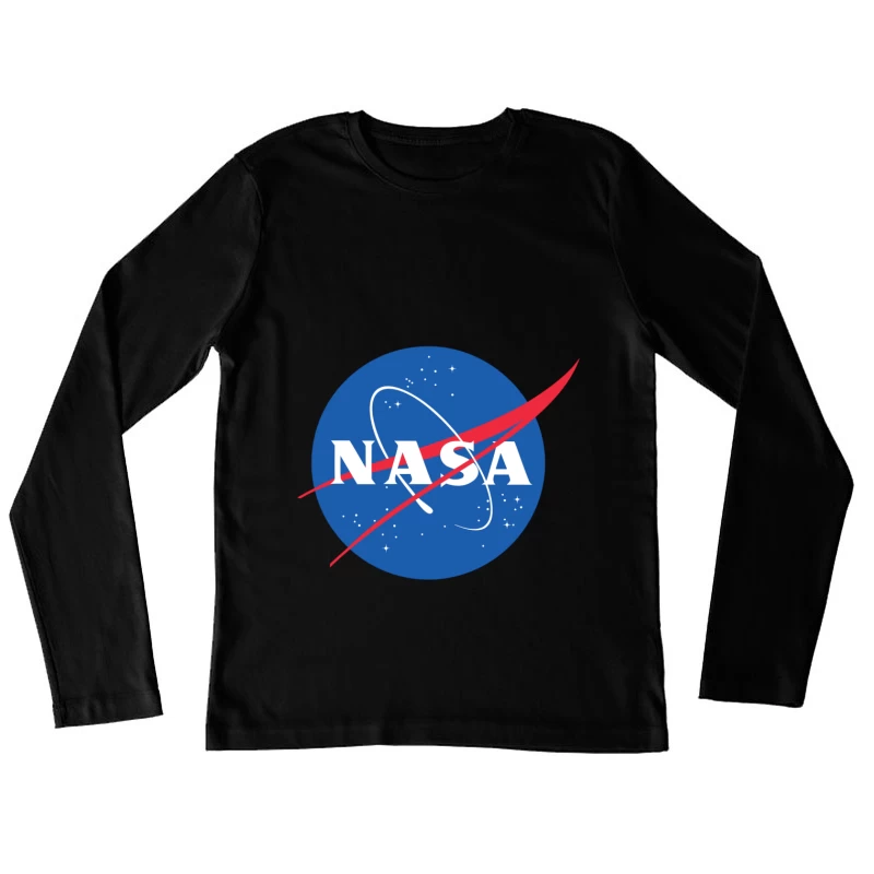 NASA Logo: Celebrating Space Exploration Female Long Sleeve T-Shirt