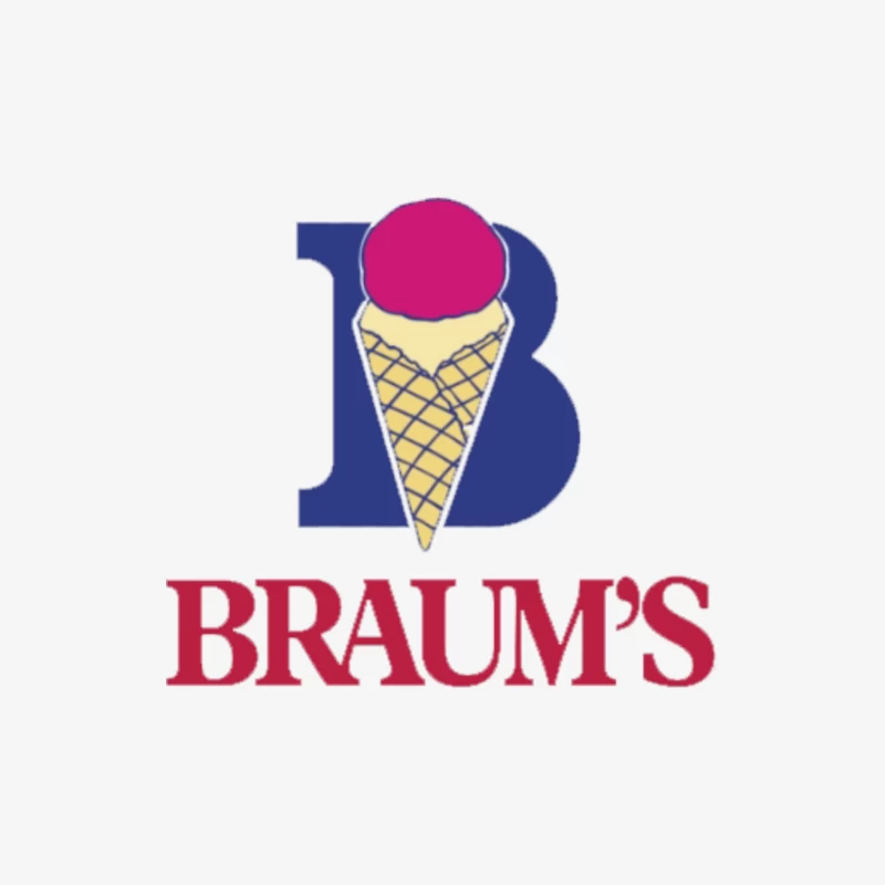 Braum's Logo Retro Male Long Sleeve T-Shirt