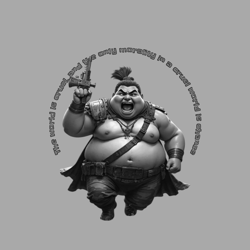 Warrior 3d toon Male Pullover Hoodie