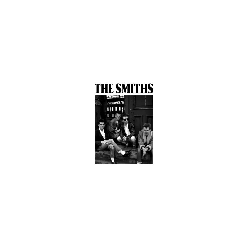 The Smiths: Iconic 1980s British Alternative Rock Band in Black and White Coffee Mug