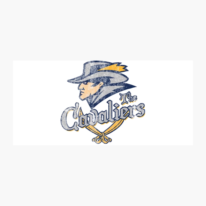 Vintage Cavaliers Basketball Team Logo with Mascot Coffee Mug