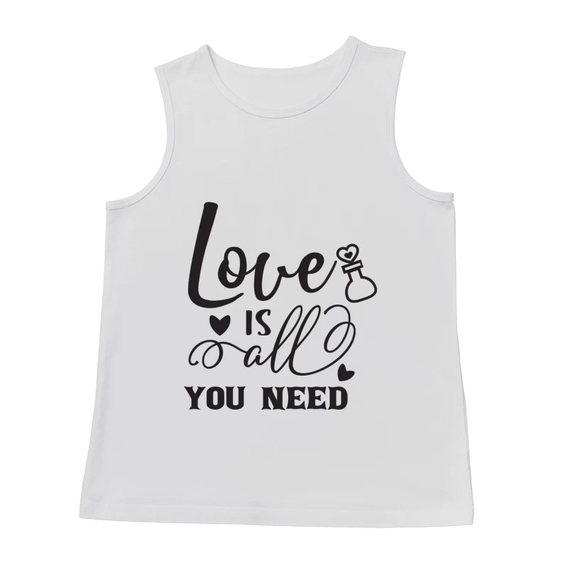 Message inspirant d'amour Homme Débardeur