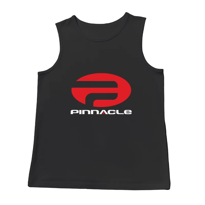 Pinnacle Sports Equipment Brand Logo Design Male Tank Top