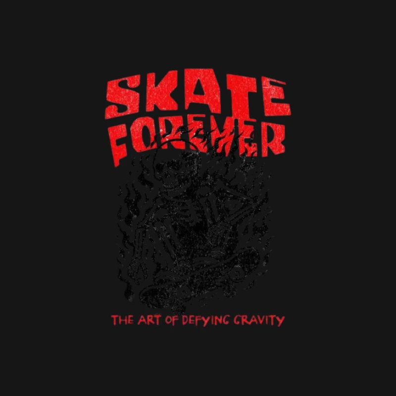 Skate Éternel: L'Art de Défier la Gravité Femme Manches Longues T-Shirt