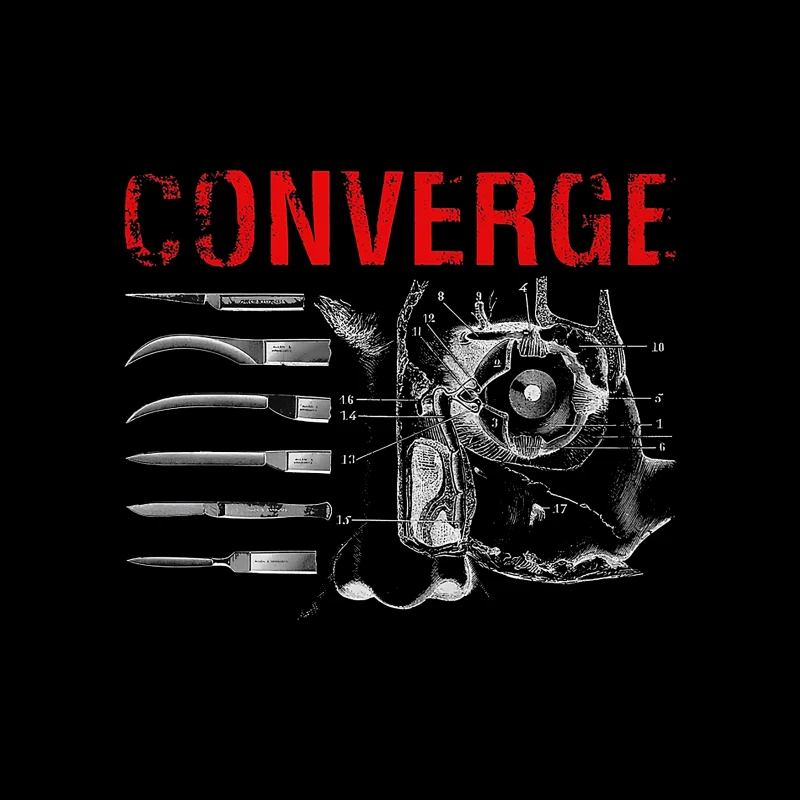 Converge Throw Pillow