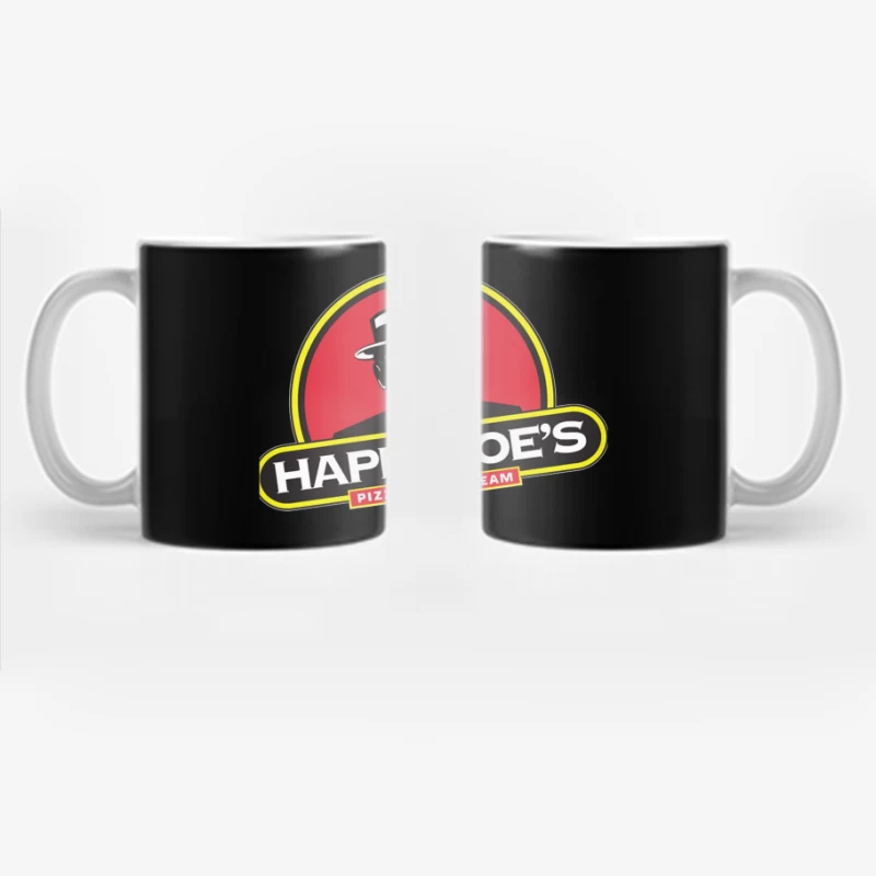 Happy Joe's Pizza & Ice Cream Vintage Restaurant Logo Coffee Mug