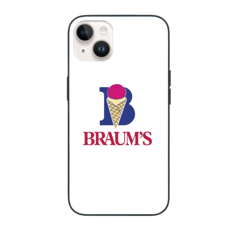 Braum's Logo Retro iPhone Case