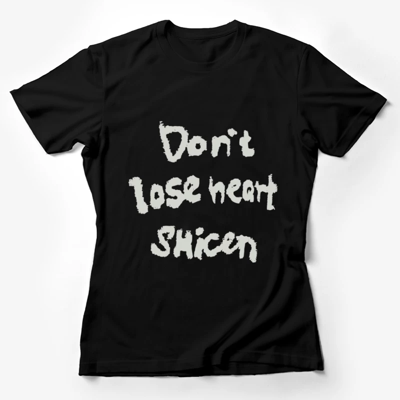 Ermutigung, Herz, Skizze Damen T-Shirt