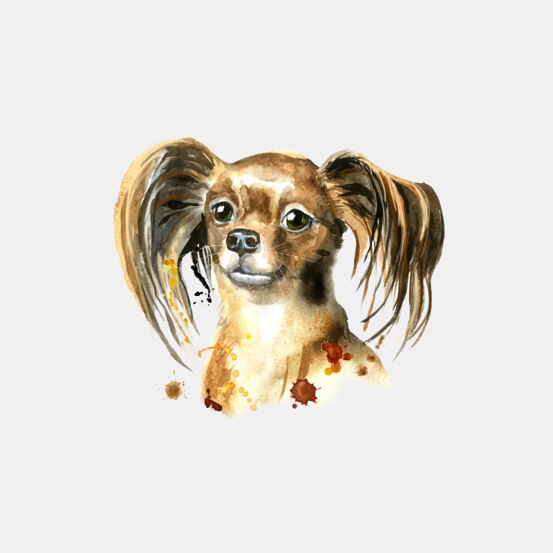 Portrait artistique de chien mignon Homme Débardeur