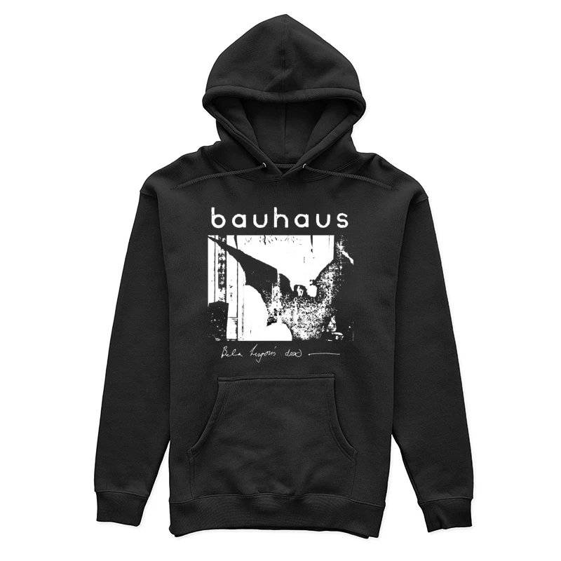 Vintage Bauhaus Typography and Abstract Design Study Female Pullover Hoodie