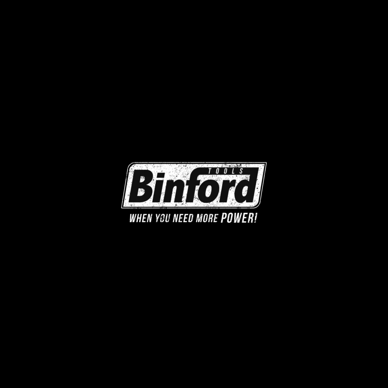 Vintage Binford Tools Logo with Power Slogan iPhone Case