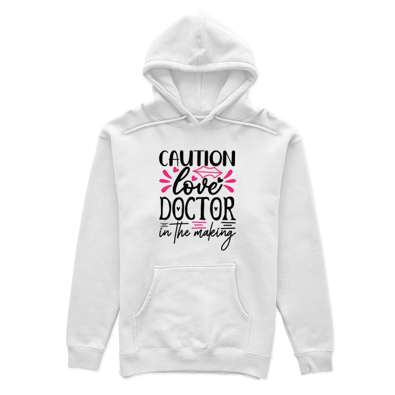 Avertissement: Amour en Devenir Femme Sweat à capuche