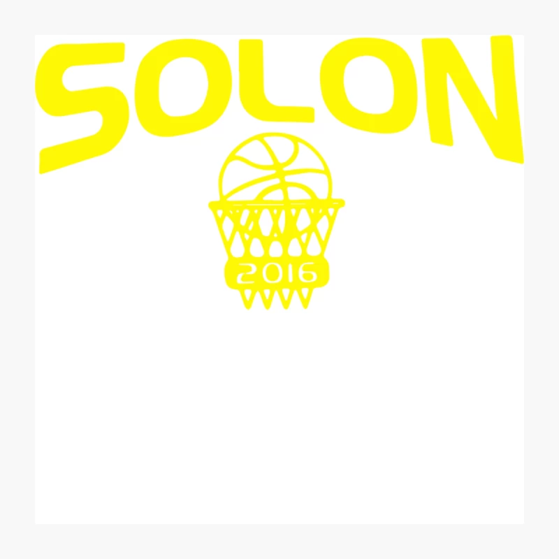 Solon Ohio High School Basketball 2016 Pin