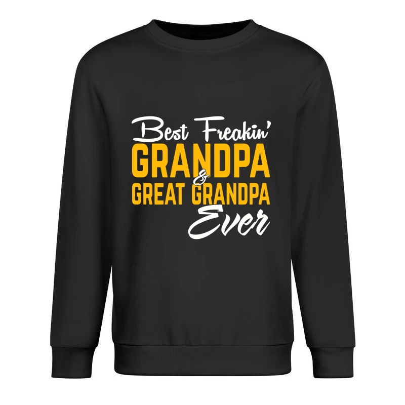 Meilleur Grand-père et Arrière-Grand-père Homme Sweat-shirt à enfiler