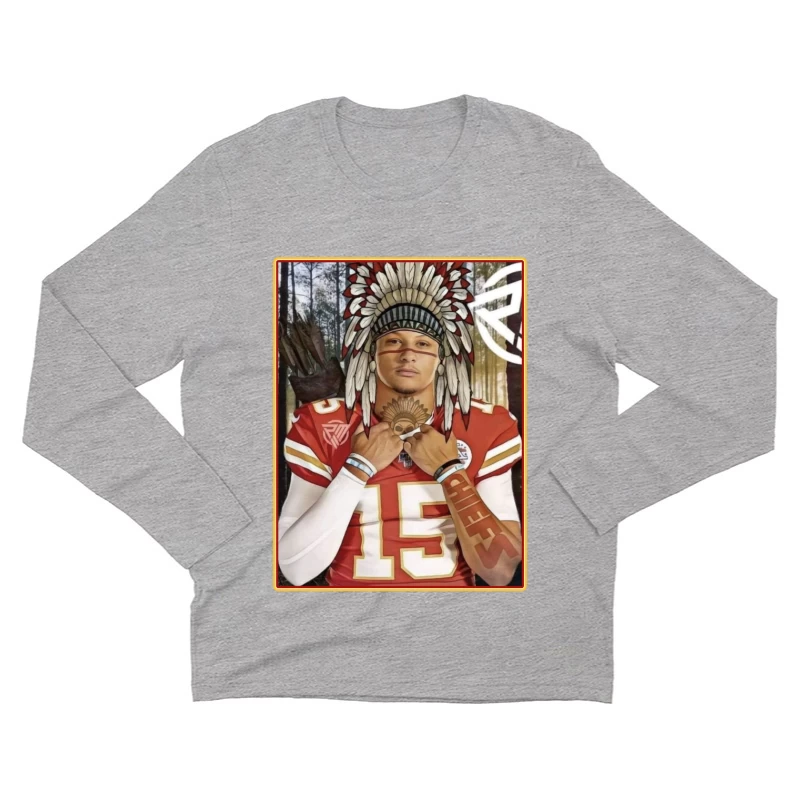 Football - Kansas City Chiefs - Patrick Mahomes - THE CHIEF CHIEF Male Long Sleeve T-Shirt